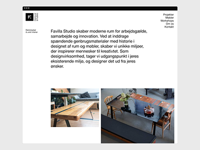 Favila Studio – 01 clean design nordic scandinavian ui