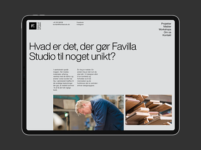 Favila Studio – 03 branding clean design furniture interface logo minimal nordic scandinavian ui