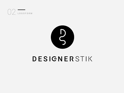 DS Logo clean design logo minimalistic