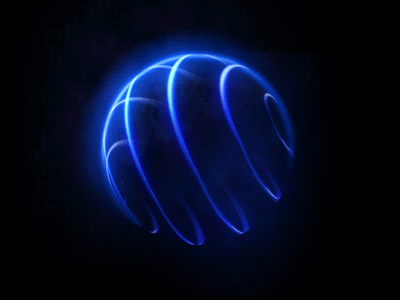 Sphere swirl 02 3d after effects animation blue design experiment loop motion motion design sphere