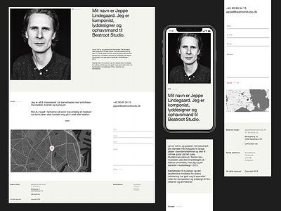 Beatroot Studio branding clean design light minimal moderism nordic product design scandinavian simple clean interface simplicity sound studio web webdesign website