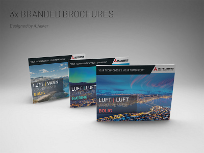 3x Branded Brochures