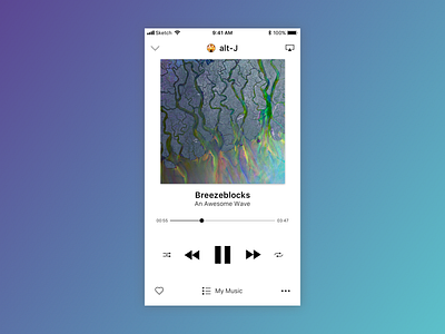 Music Player - Daily UI 009