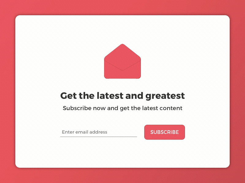 Subscribe - Daily UI 026 newsletter principle sketch subscribe ui ux