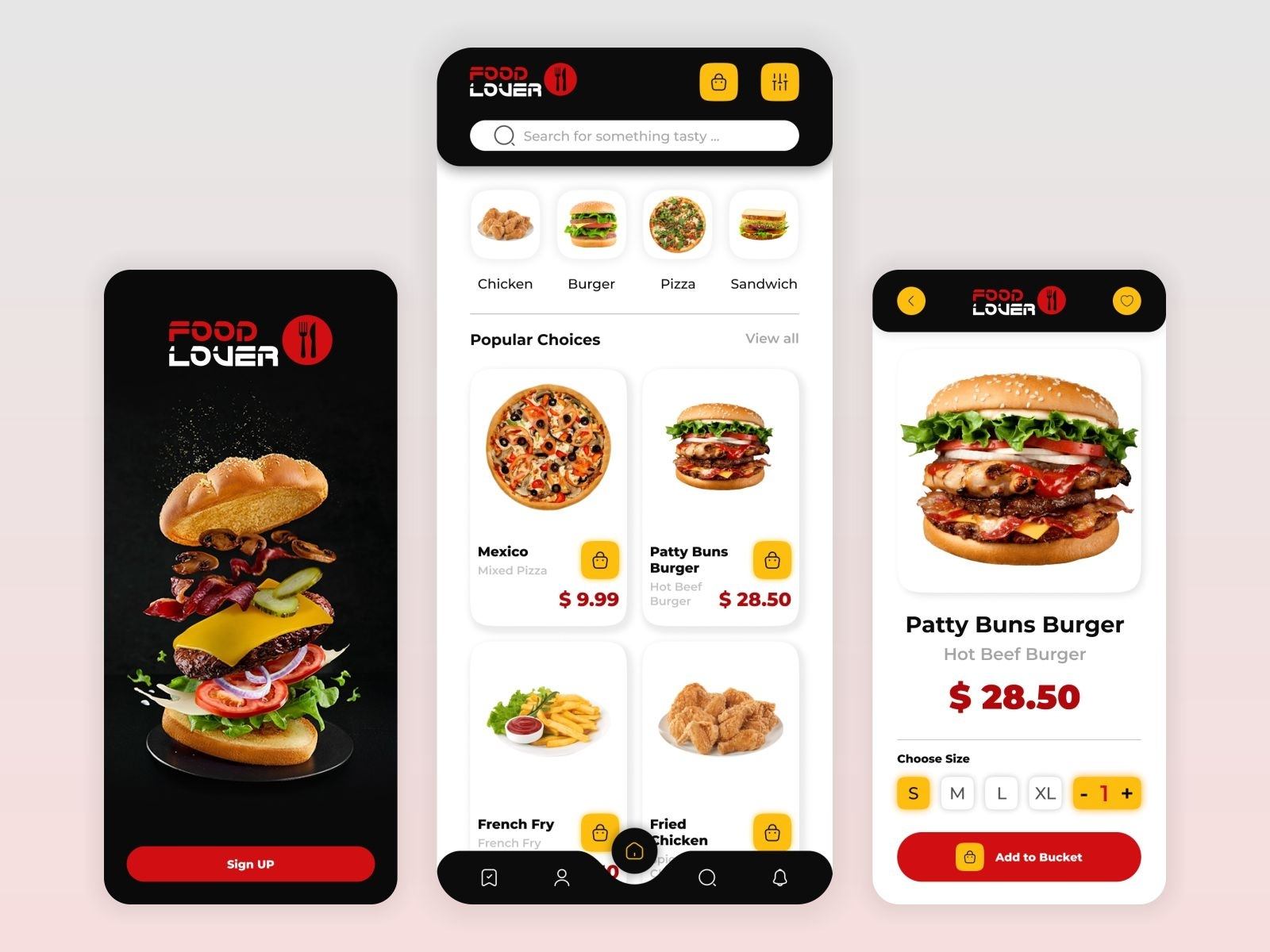 Food App Concept by Shadi Babaee on Dribbble