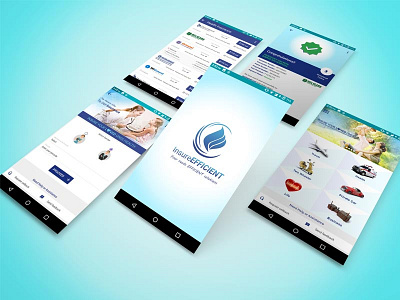 Mobile App Screen Mockups, UI Design Mobile App