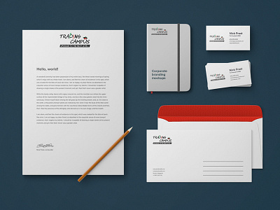 Branding Design for Education Academy brand design branding design corporate stationery identity design logo design