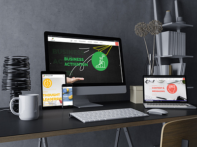 Web UI design for Marketing Agency