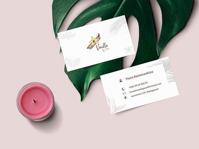 Vanilla By Tiana - Business Card/Logo