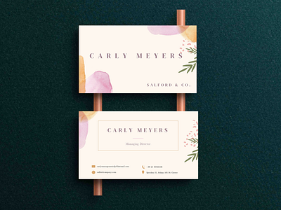 Carly Meyers - Business Card