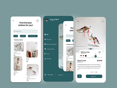 TROJAN FASHION HOUSE app clothings dashboard design fashion figma home logo mobileapp purchase shopping ui uidesign userinterface ux