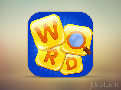 Word Search Icon app app icon flat flat icon icon ios letter text word words