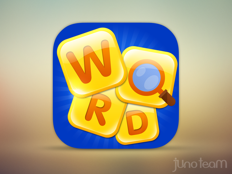 Word Search Icon by Junoteam on Dribbble