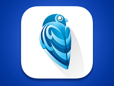 Flat Bird app icon