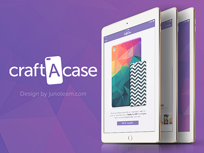 CraftaCase App UI Design app application case craftacase interface ios phone case ui ux