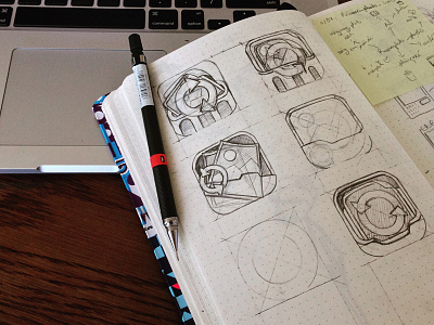 Why Do Designers Need to Sketch? app icon sketches draw drawing junoteam sketch sketches sketching