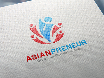 Asianpreneur logo design