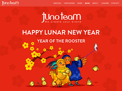 Happy Lunar New Year animation