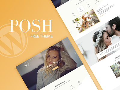 POSH - Free Responsive WordPress Themes free beauty site free onepag free template free theme free web html junoteam responsive wordpress