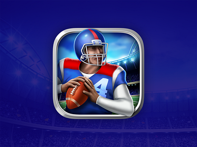 Kick Goal app icon android app application football footballer goal icon ios junoteam kick player sport