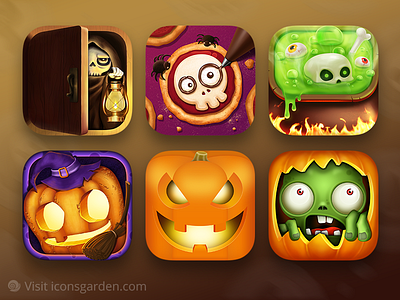 HALLOWEEN APP ICON COLLECTION