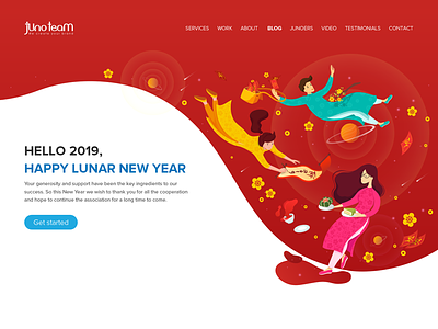 Lunar New Year Animation Header
