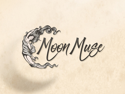 Moon Muse branding graphic design illustration logo