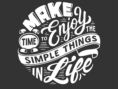 make time to enjoy the simple things in life