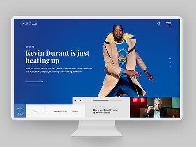 Next by Citi citi desktop digital durant interface magazine publicis ui ux web