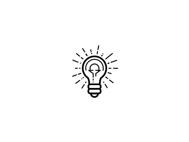 Light Symbolized or 300,000 km/s animation electricity inspiration inspiration logo design symbol light lightbulb utility