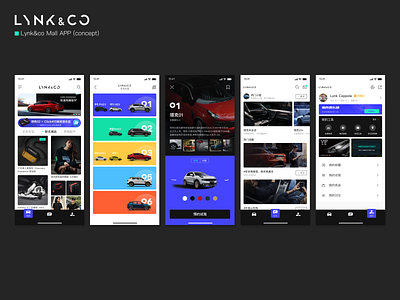 lynk&co mall app concept