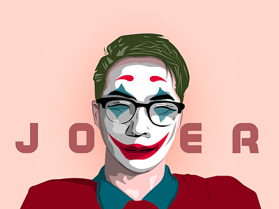 live for the life like a joker illustration vector