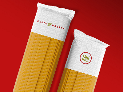 Pasta Nostra Brand Package brand package pasta pasta logotype
