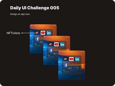 Daily UI Challengue 005 dailyui icon ui ux