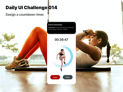 Daily UI Challenge 014 countdown countdowntimer dailyui design sport timer ui ux