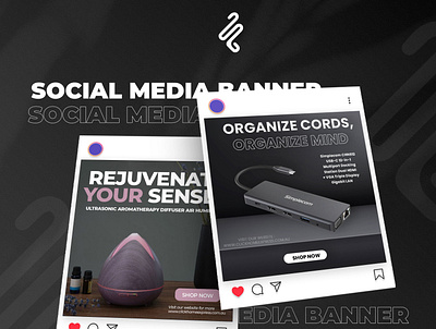 Social Media Banner branding design graphic design illustration typography