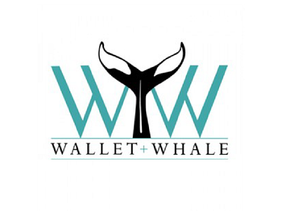 Wallet + Whale logo