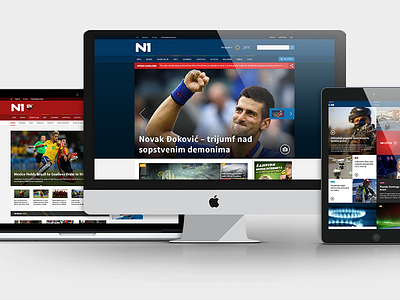 N1 Info Showcase article breaking feed flat icon ios ipad live media news responsive weather