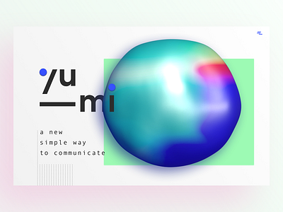 yumi — iLab 3d baugasm blender cinema4d conceptual design sketch web website