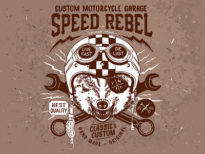 Speed Rebel fox googles helmet line motorcycle race reble speed vintage