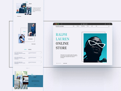 Online store branding clothes design graphic design logo online store