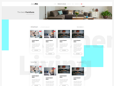 [ArchiMat] Catalog page archimat graphic design logo ui ux