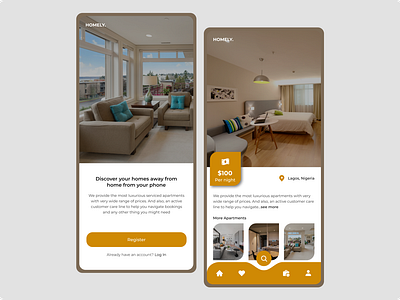 Homely booking app