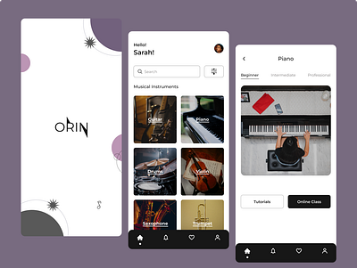 Musical App app dailyui design music ui ux