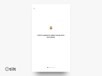 Tilt: Tutorial | iOS clean design emoji flat ios iphone mobile san francisco simple ui white