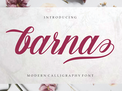 Barna branding calligraphy design font graphic design logo logos typography wedding