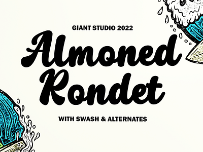 Almoned Rondet branding calligraphy design font graphic design illustration logo typography ui wedding