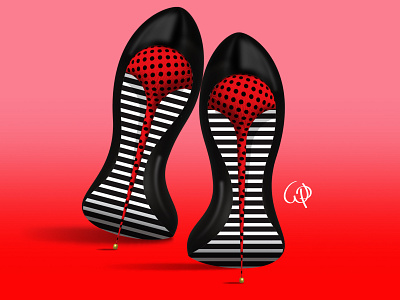 BLACK RED WHITE | HK design digital illustration graphic design illustration product design vector