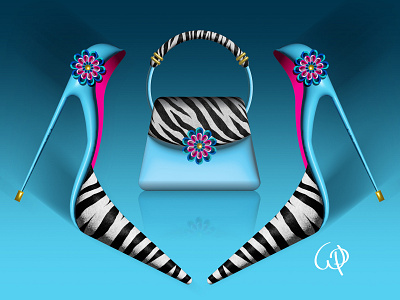 ZEBRA AND BLUE | SHENZHEN design digital illustration fashion illustration graphic design illustration product design prototype vector