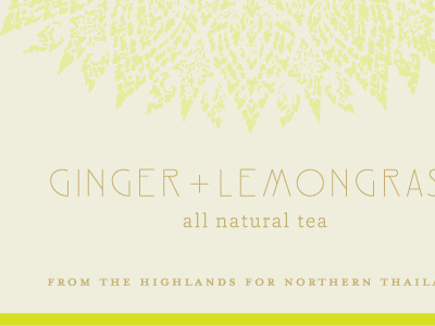 tea packaging all natural packaging tea typography